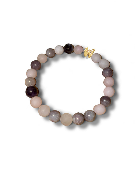 Purple  -Gad Bead Bracelets