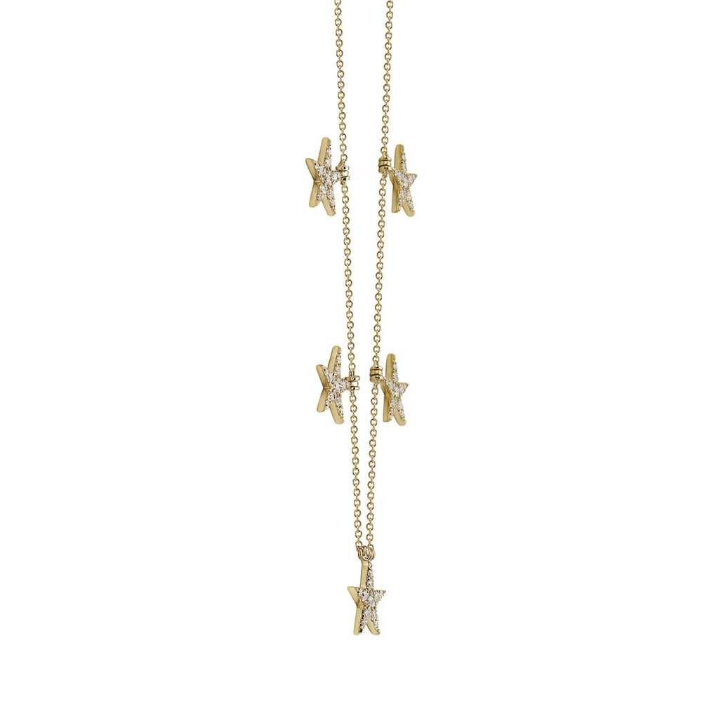 YG Diamonds  by the star necklace