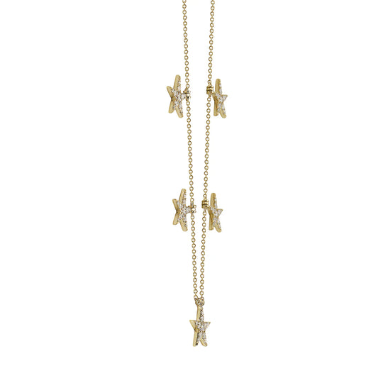 YG Diamonds  by the star necklace