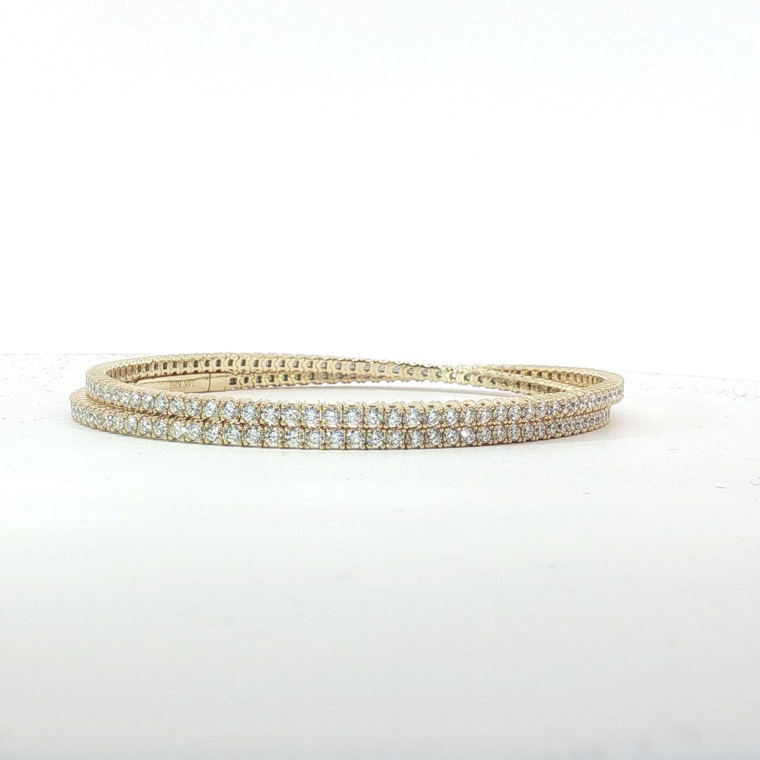 Double Tennis Bracelet