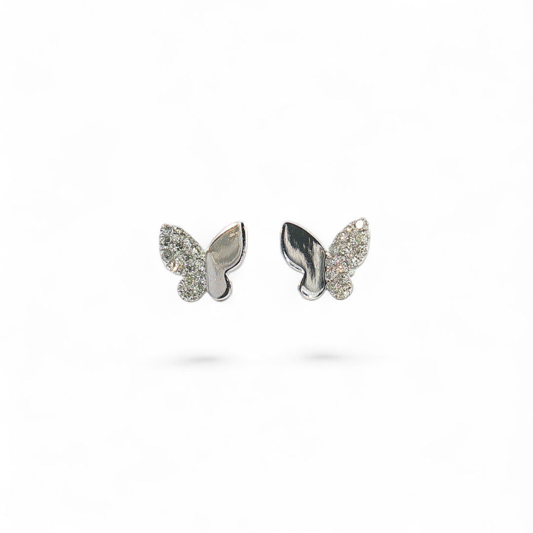 DIAMOND BUTTERFLY EARRINGS