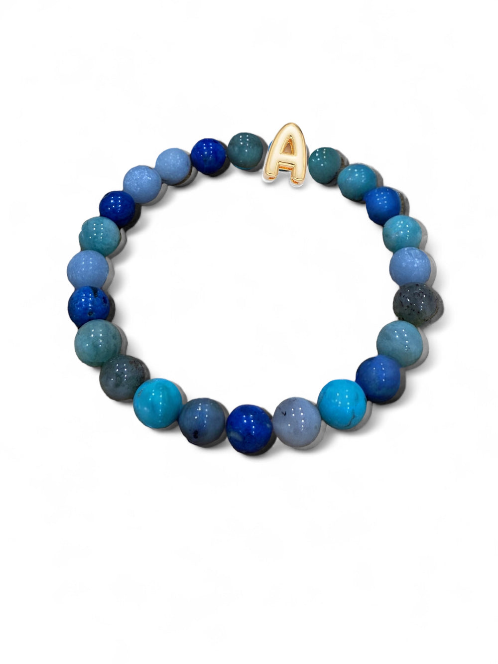 Cobalt Blue - Dan Bead Bracelet