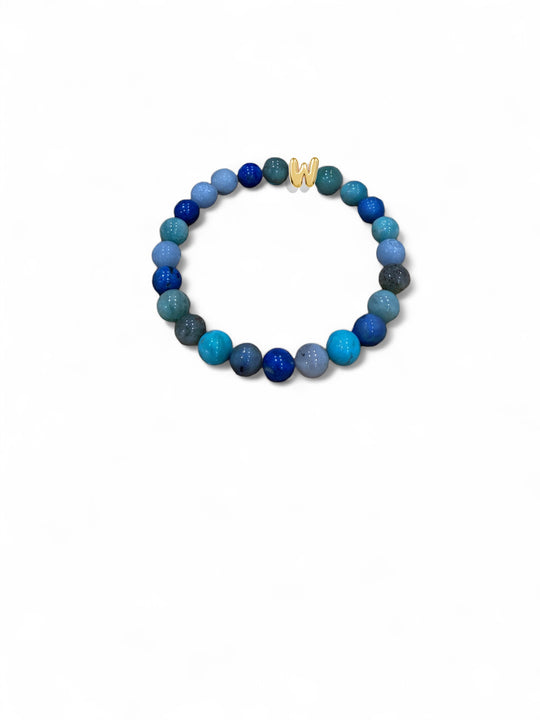 Cobalt Blue - Dan Bead Bracelet