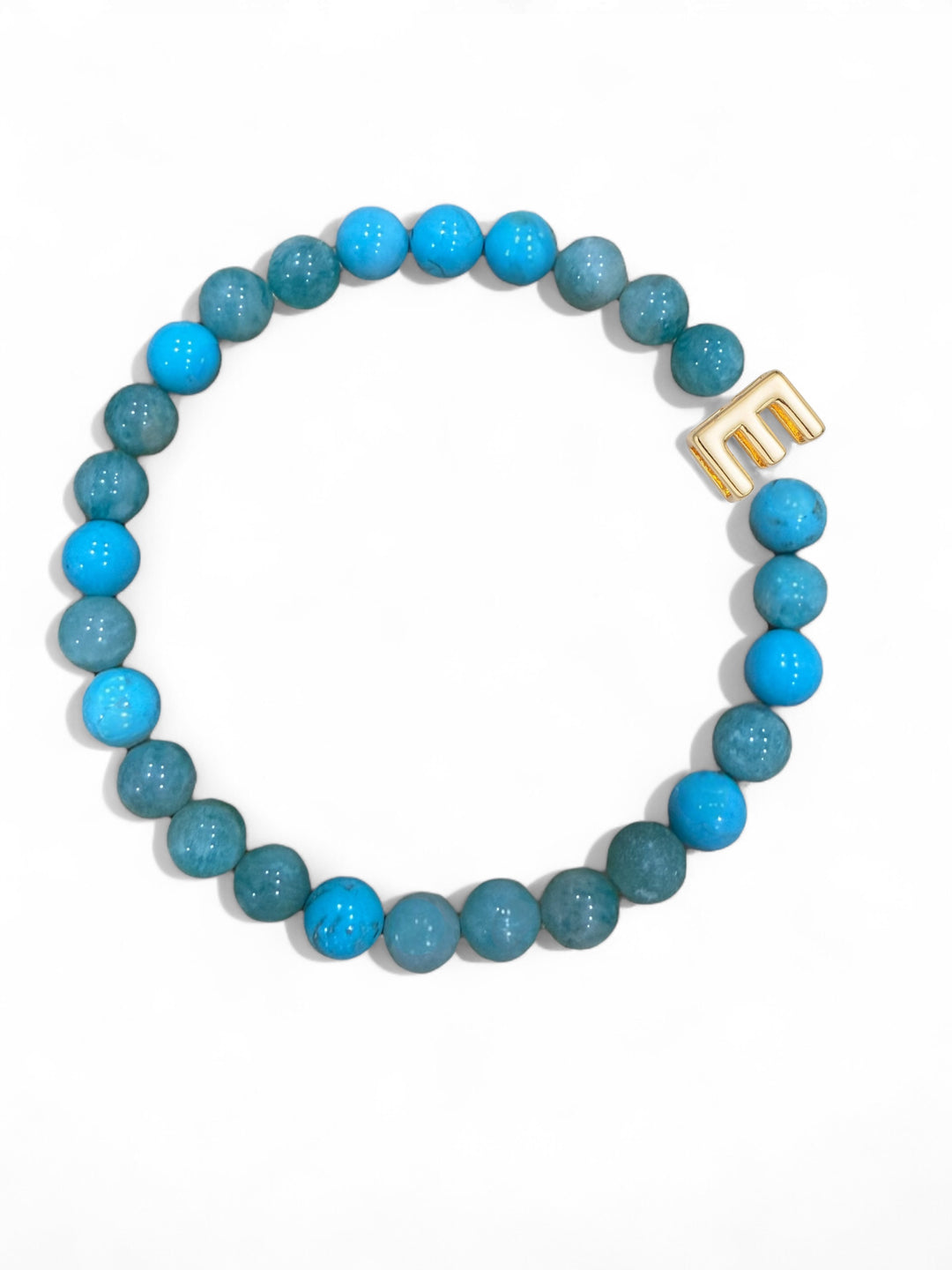 Turquoise Asher Bead Bracelet