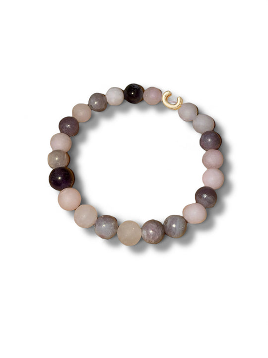 Purple  -Gad Bead Bracelets