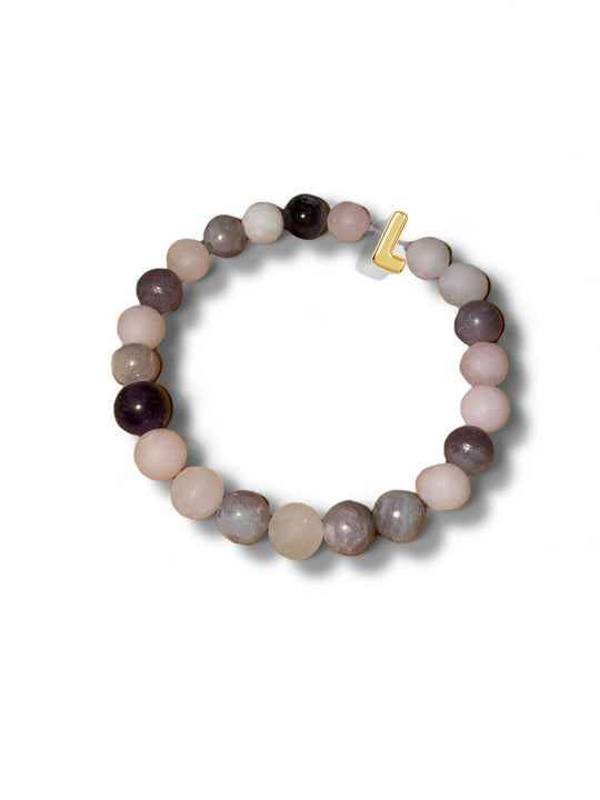 Purple  -Gad Bead Bracelets