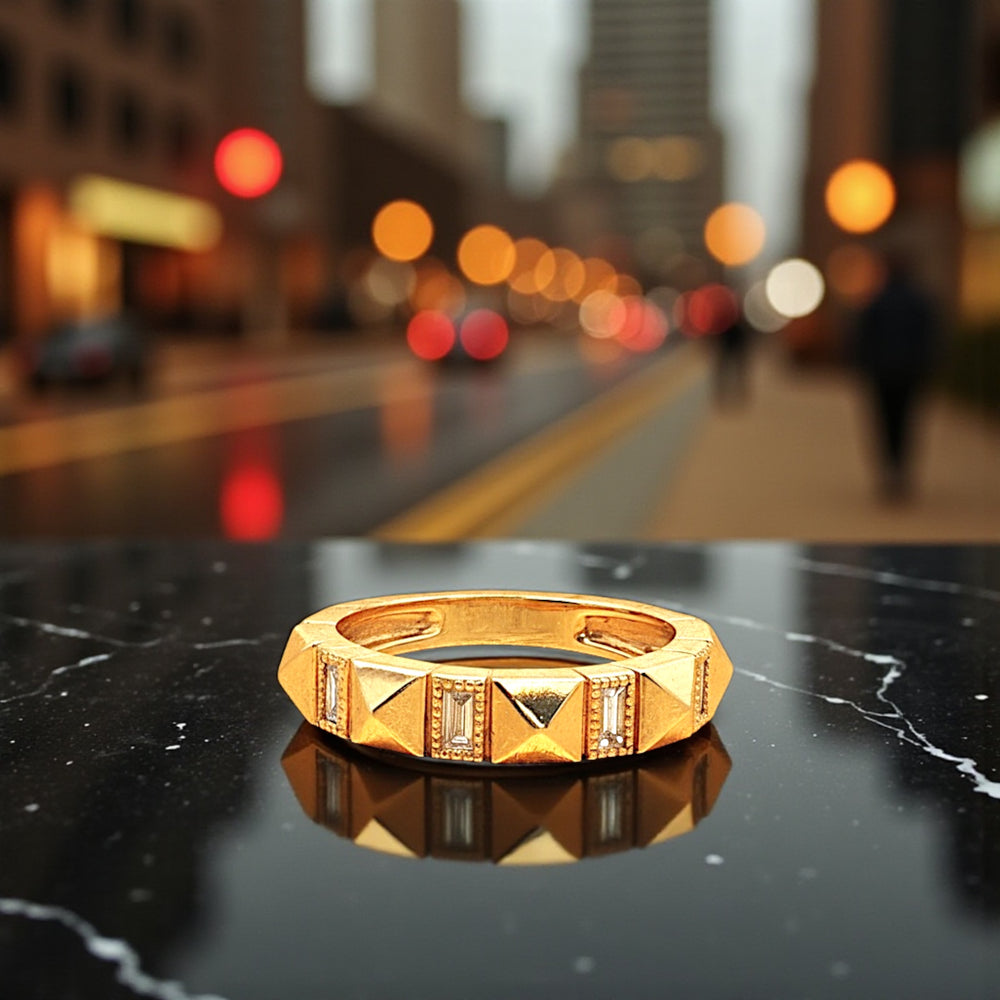 Diamond Vally Baguette Ring