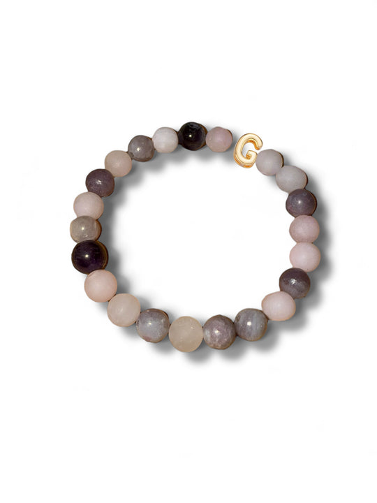 Purple  -Gad Bead Bracelets