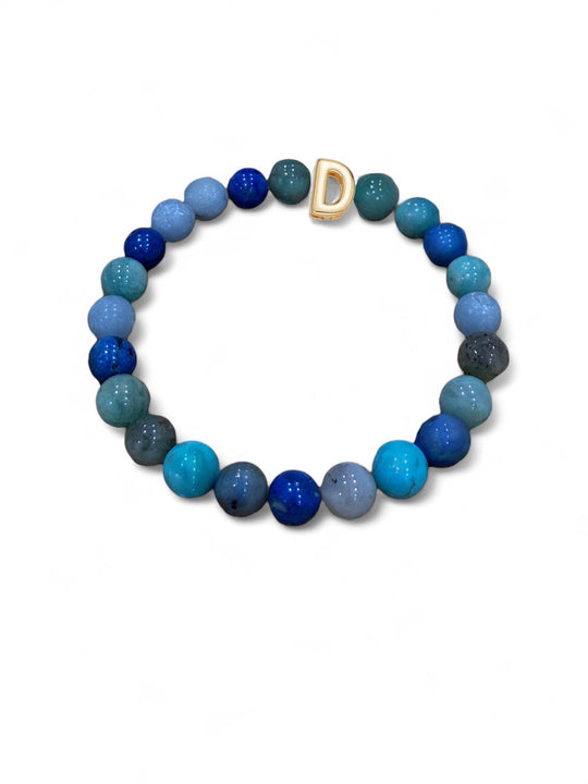 Cobalt Blue - Dan Bead Bracelet