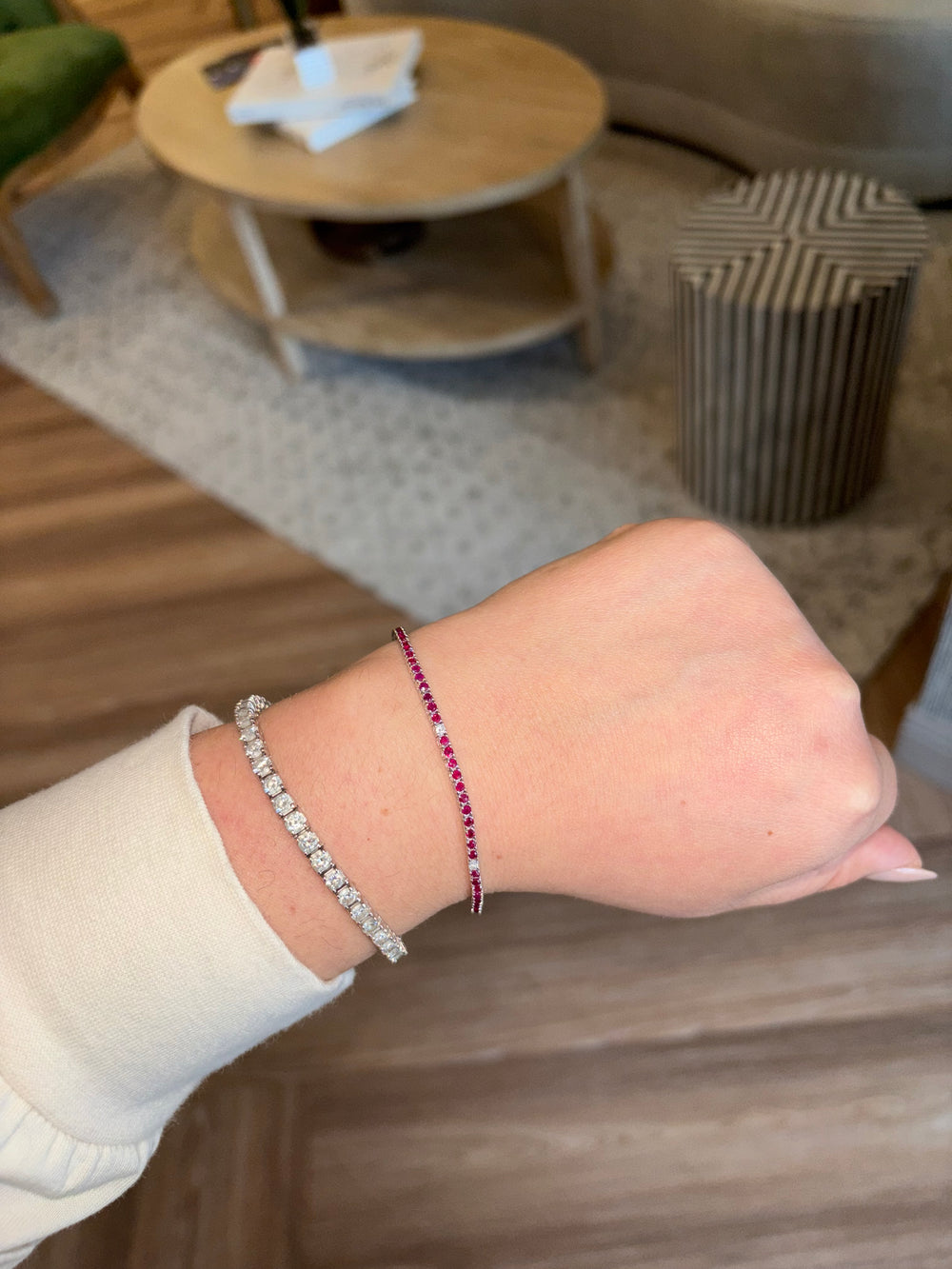Ruby and Diamond Bracelet