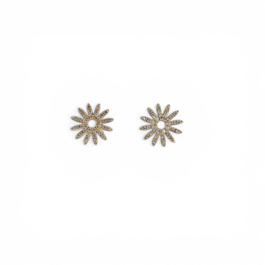 STARBURST DIAMOND EARRINGS