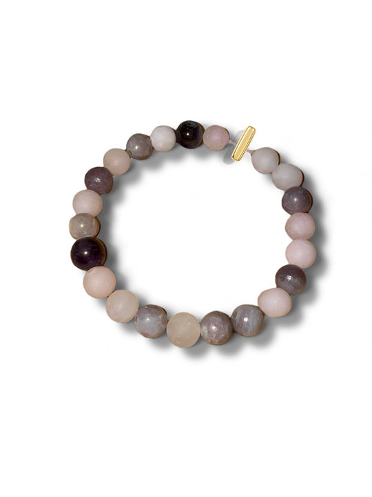 Purple  -Gad Bead Bracelets