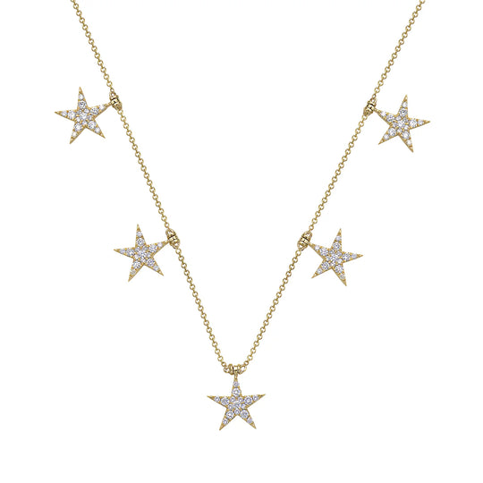 YG Diamonds  by the star necklace