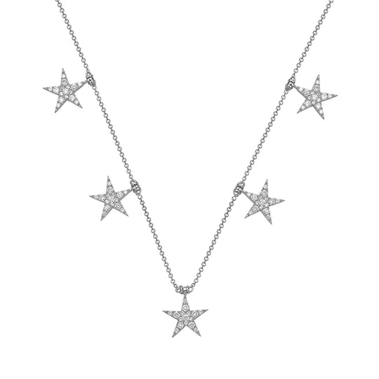 Diamonds by the star necklace