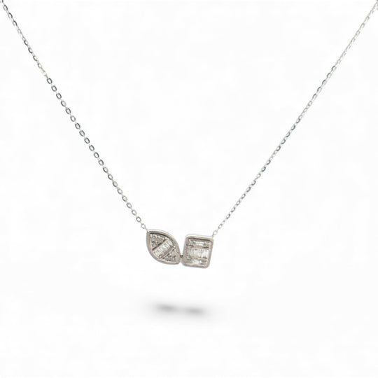 Moi Et Toi Diamond Necklace