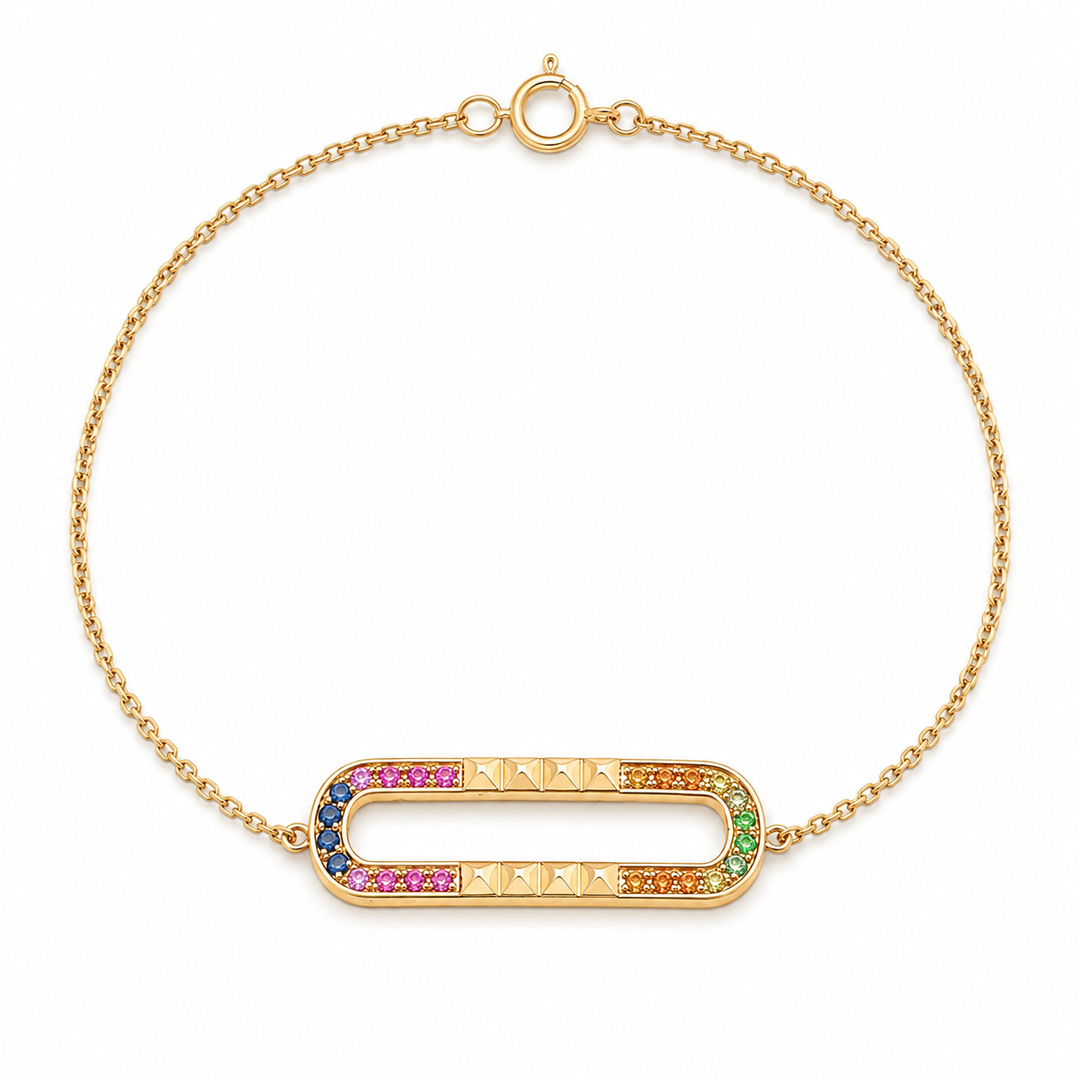 RAINBOW LINK BRACELET