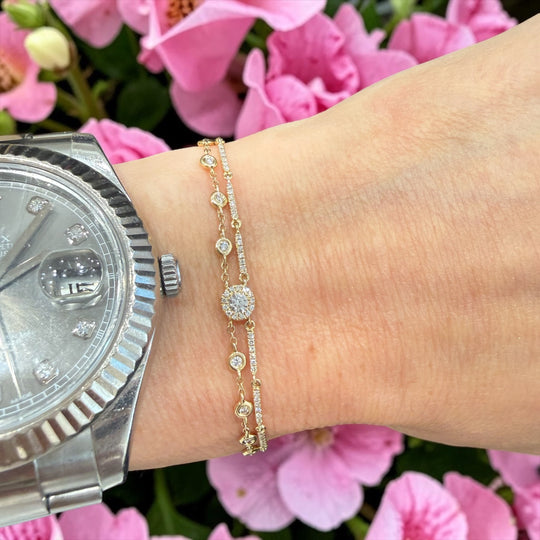 double strand bracelet