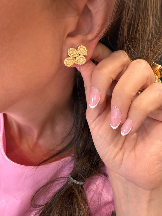 Fancy Yellow Diamond Crawlers