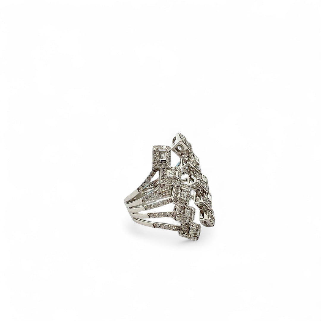 Diamond Corset Ring