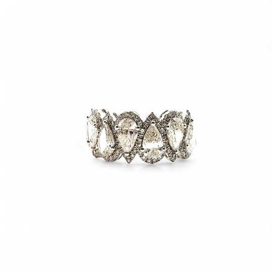 PEAR SHAPE ETERNITY RING