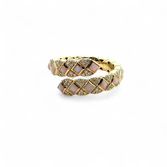 FLEXIBLE PINK WRAP RING