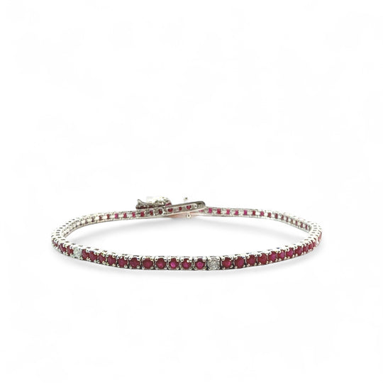 Ruby and Diamond Bracelet