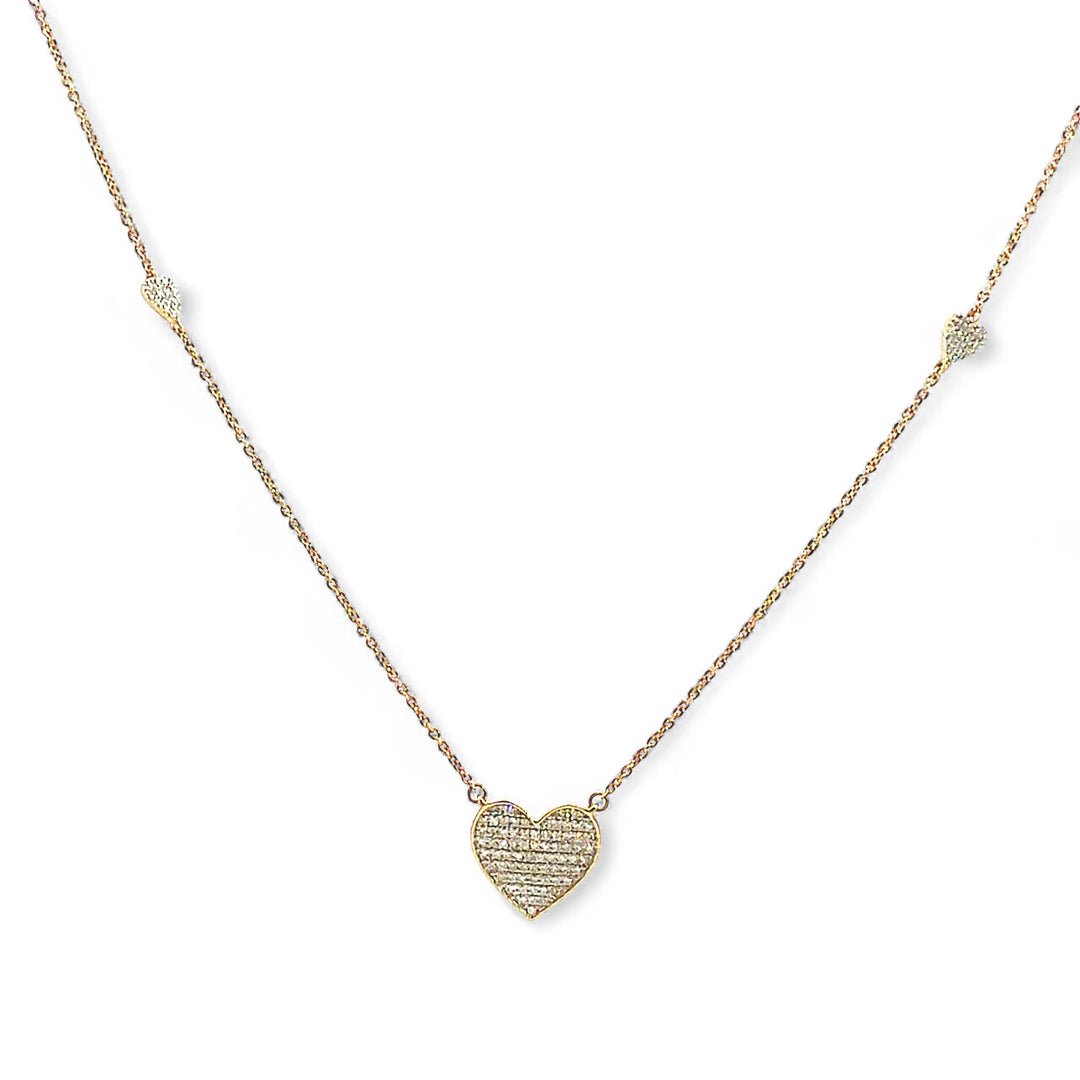 HEART STATION NECKLACE