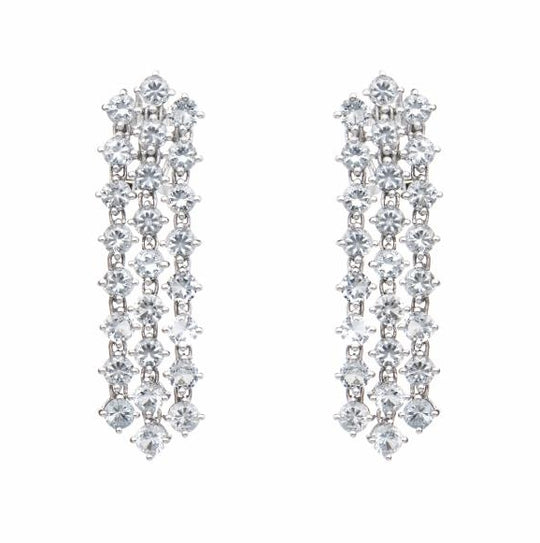 Aqua Wedding Earrings