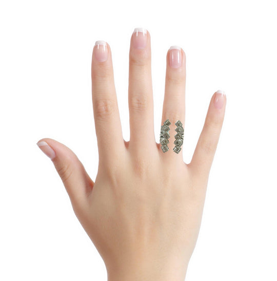Diamond Corset Ring