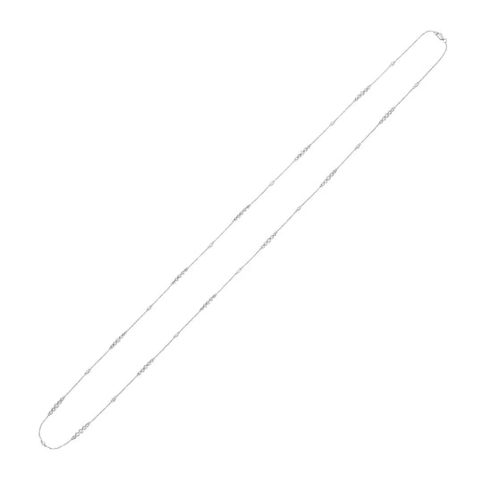 34-inch diamond by the yard necklace