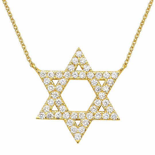 Magen Dovid Jewish Star Necklace
