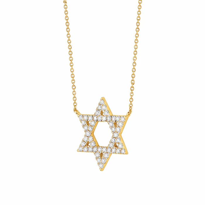 Magen Dovid Jewish Star Necklace